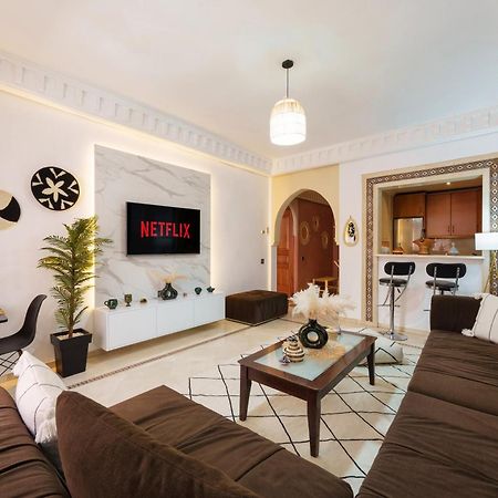 Appartement Chic Gueliz Plaza Avec Vue 马拉喀什 外观 照片