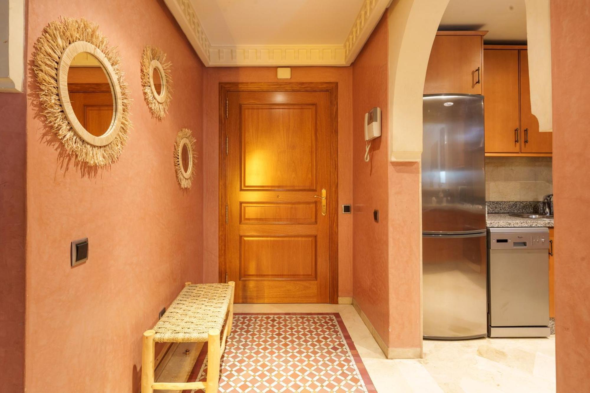 Appartement Chic Gueliz Plaza Avec Vue 马拉喀什 外观 照片