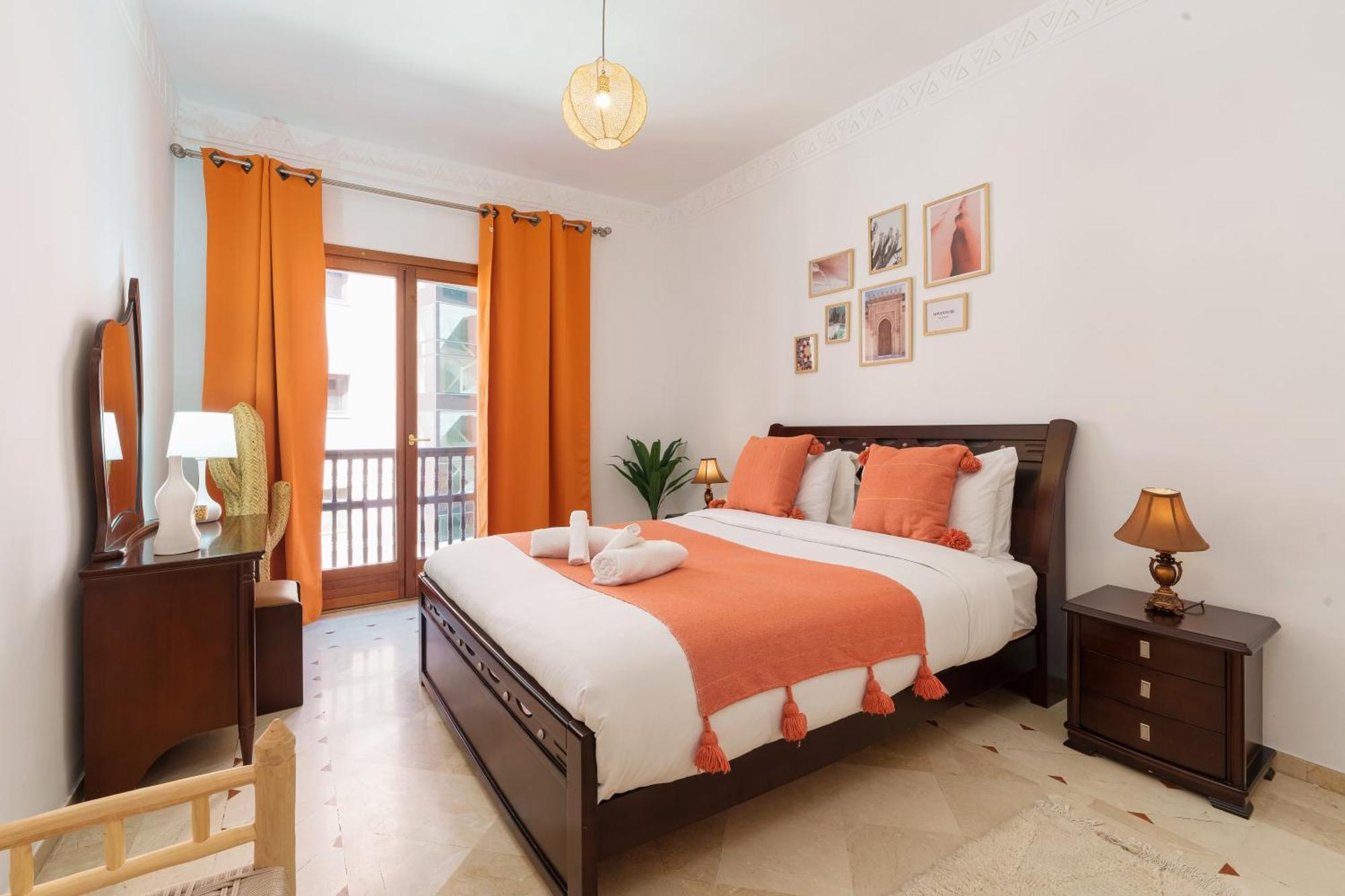 Appartement Chic Gueliz Plaza Avec Vue 马拉喀什 外观 照片