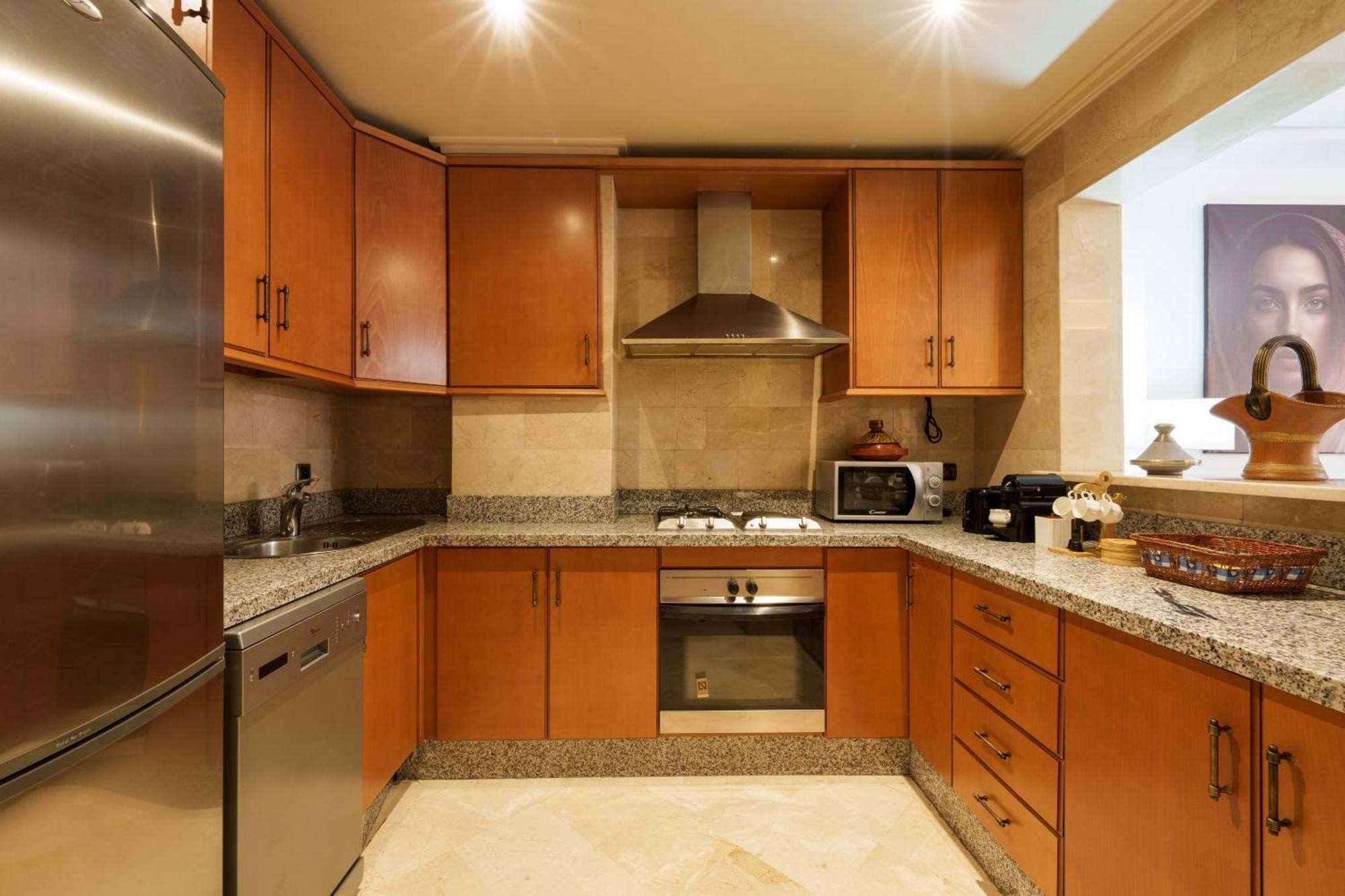 Appartement Chic Gueliz Plaza Avec Vue 马拉喀什 外观 照片